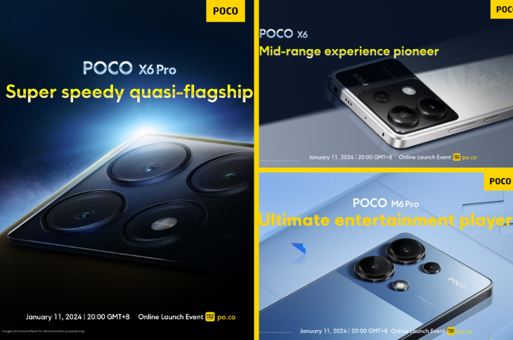 POCO lanza tres nuevos dispositivos que superan las expectativas de los usuarios