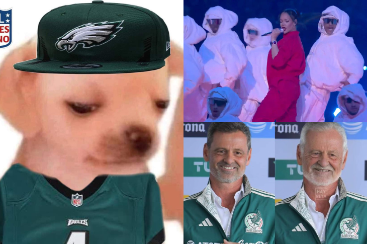 Memes del Super Bowl LVII, Rihanna y más