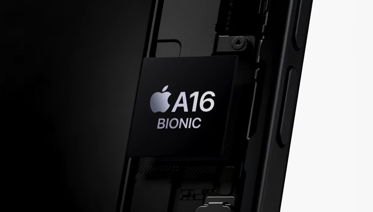 Chip A16 Bionic: más eficiencia por menos energía